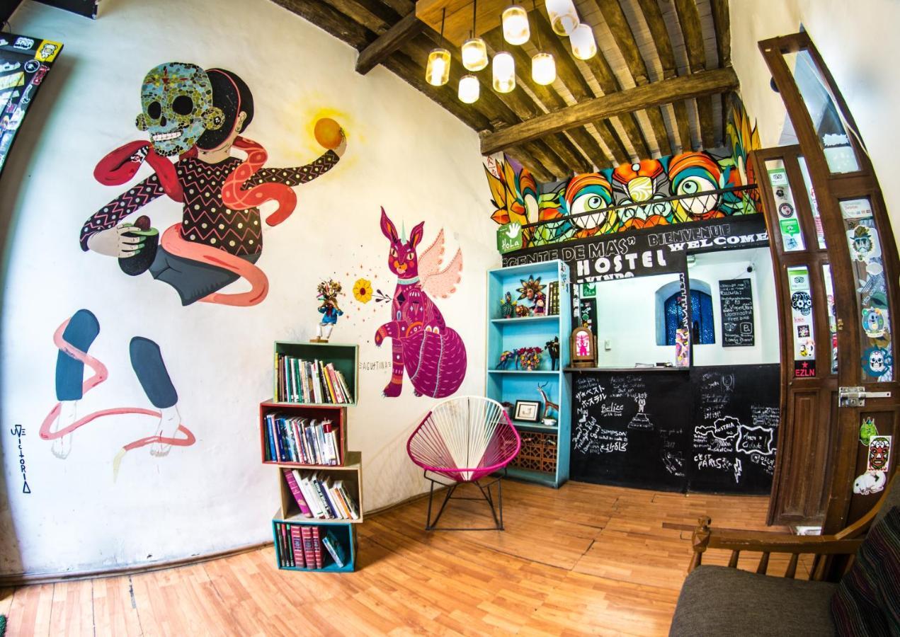 Gente De Mas Hostel Puebla Bagian luar foto