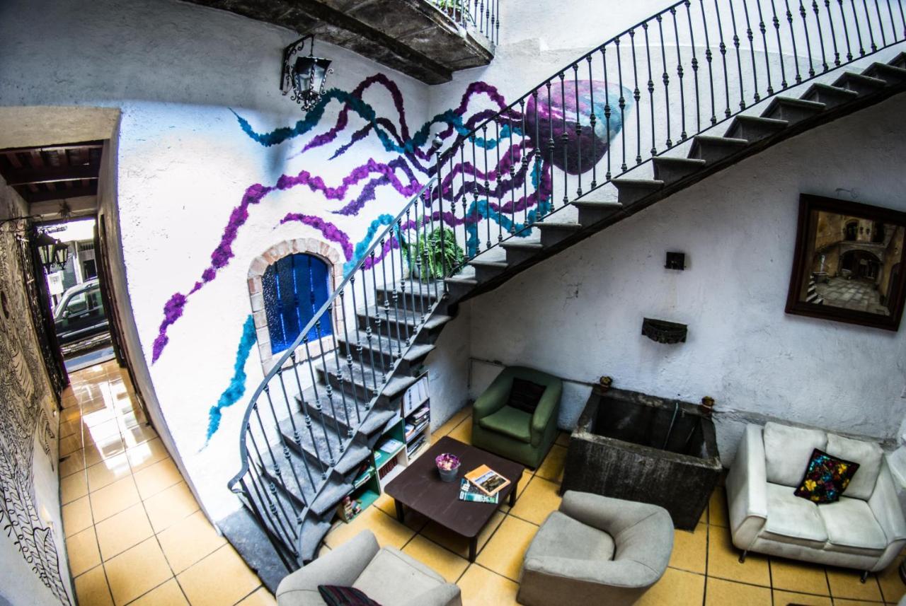 Gente De Mas Hostel Puebla Bagian luar foto