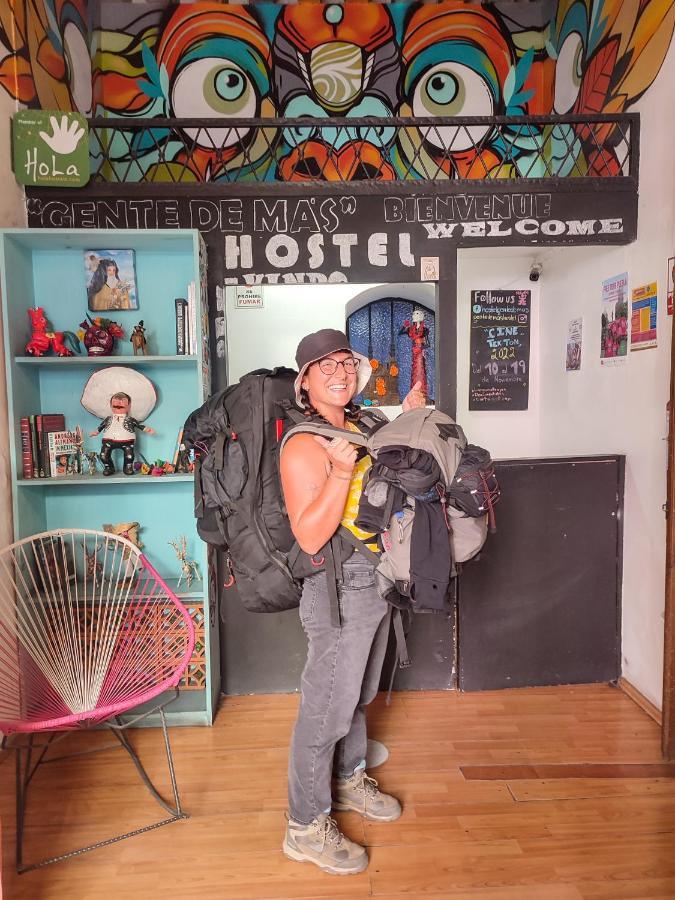 Gente De Mas Hostel Puebla Bagian luar foto