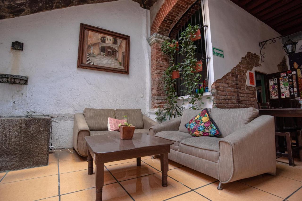 Gente De Mas Hostel Puebla Bagian luar foto