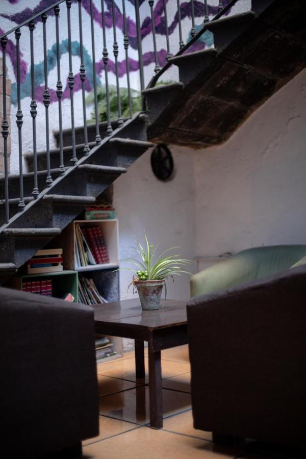 Gente De Mas Hostel Puebla Bagian luar foto