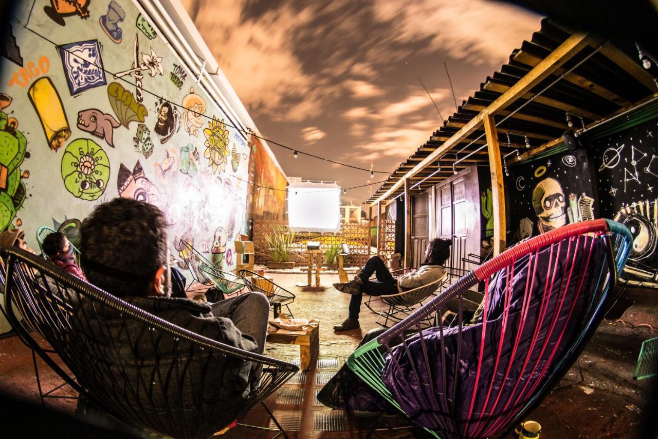 Gente De Mas Hostel Puebla Bagian luar foto