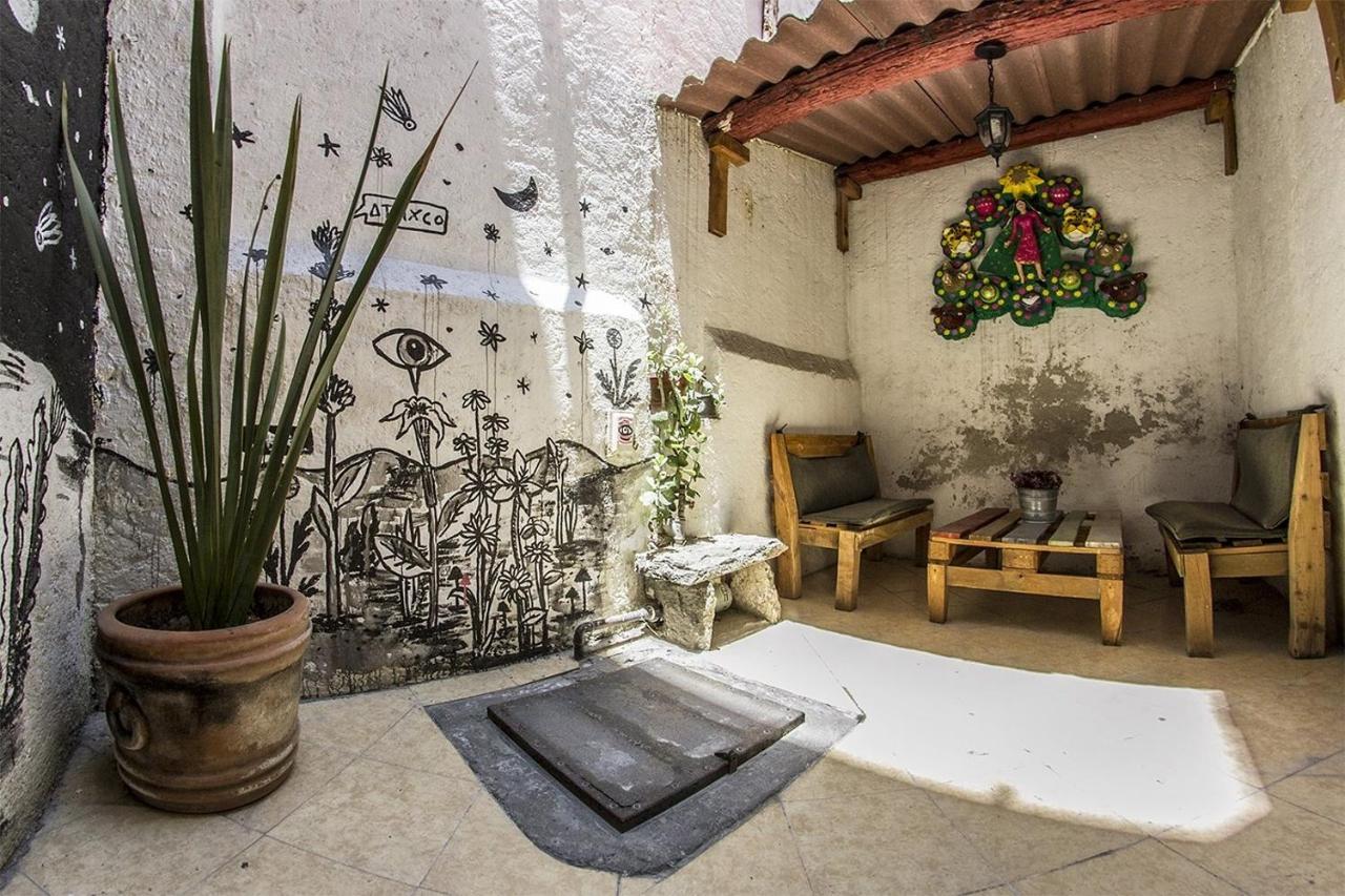 Gente De Mas Hostel Puebla Bagian luar foto