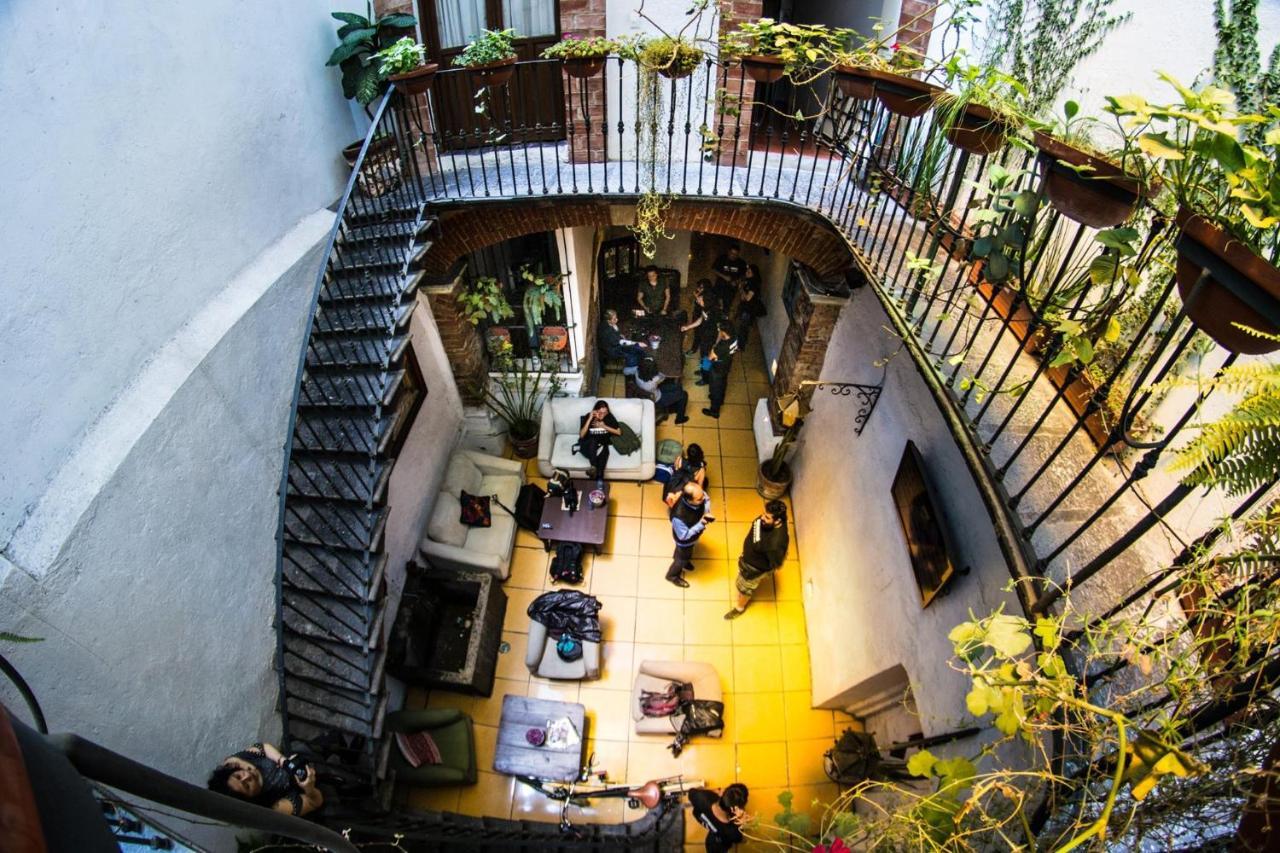Gente De Mas Hostel Puebla Bagian luar foto